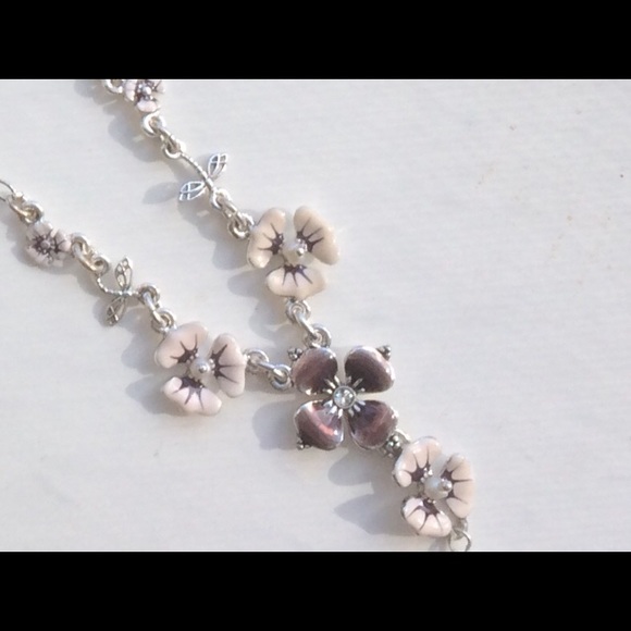 NWT Pansy Necklace by PILGRIM Danish Design - Picture 3 of 7